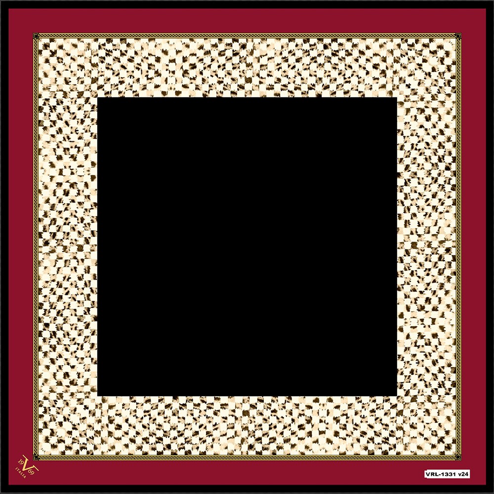 BLACK SERİ EŞARPEkose Desen Black Seri Twill Eşarp Askısı ile Birlikte 90x90 cm