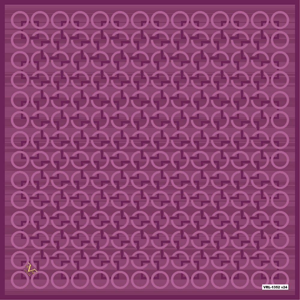 BLACK SERİ EŞARPGeometrik Desen Black Seri Twill Eşarp Askısı ile Birlikte 90x90 cm