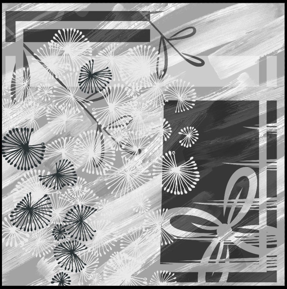 ScarfDesenli Korea Crape Seri 120x120 cm