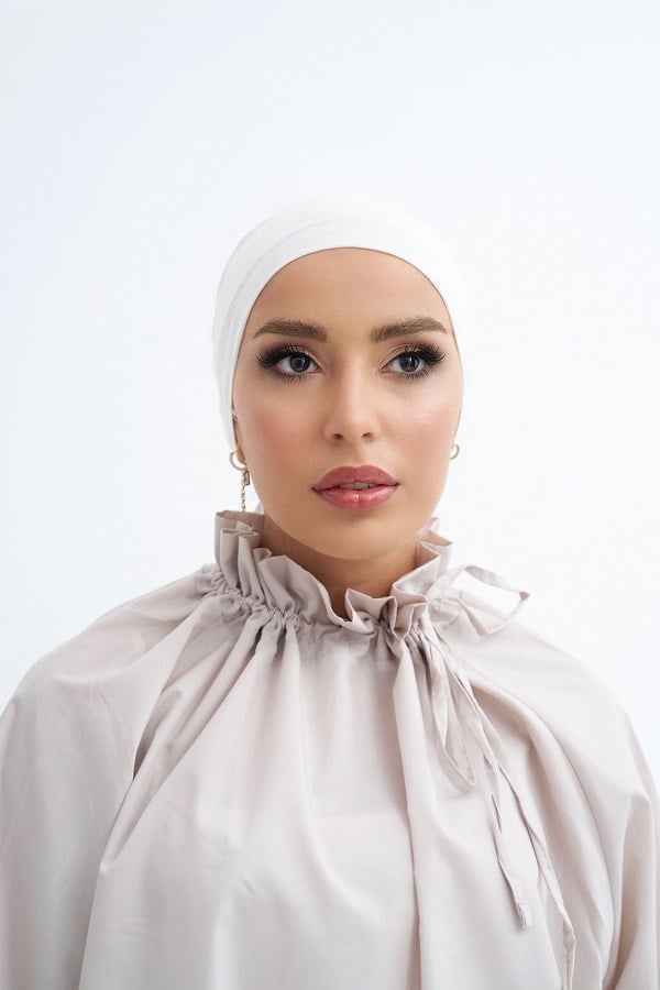 EŞARPSolid Colors Lyocell Seri Boru Bone