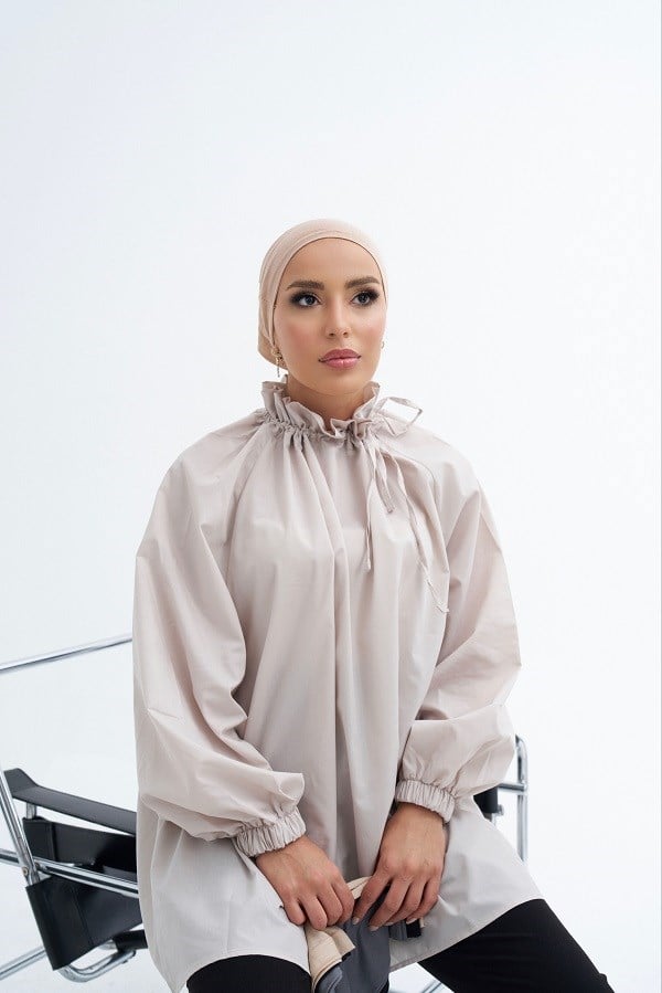 EŞARPSolid Colors Lyocell Seri Boru Bone