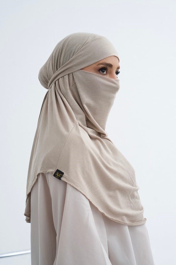 ScarfSolid Colors Lyocell Seri Nikab