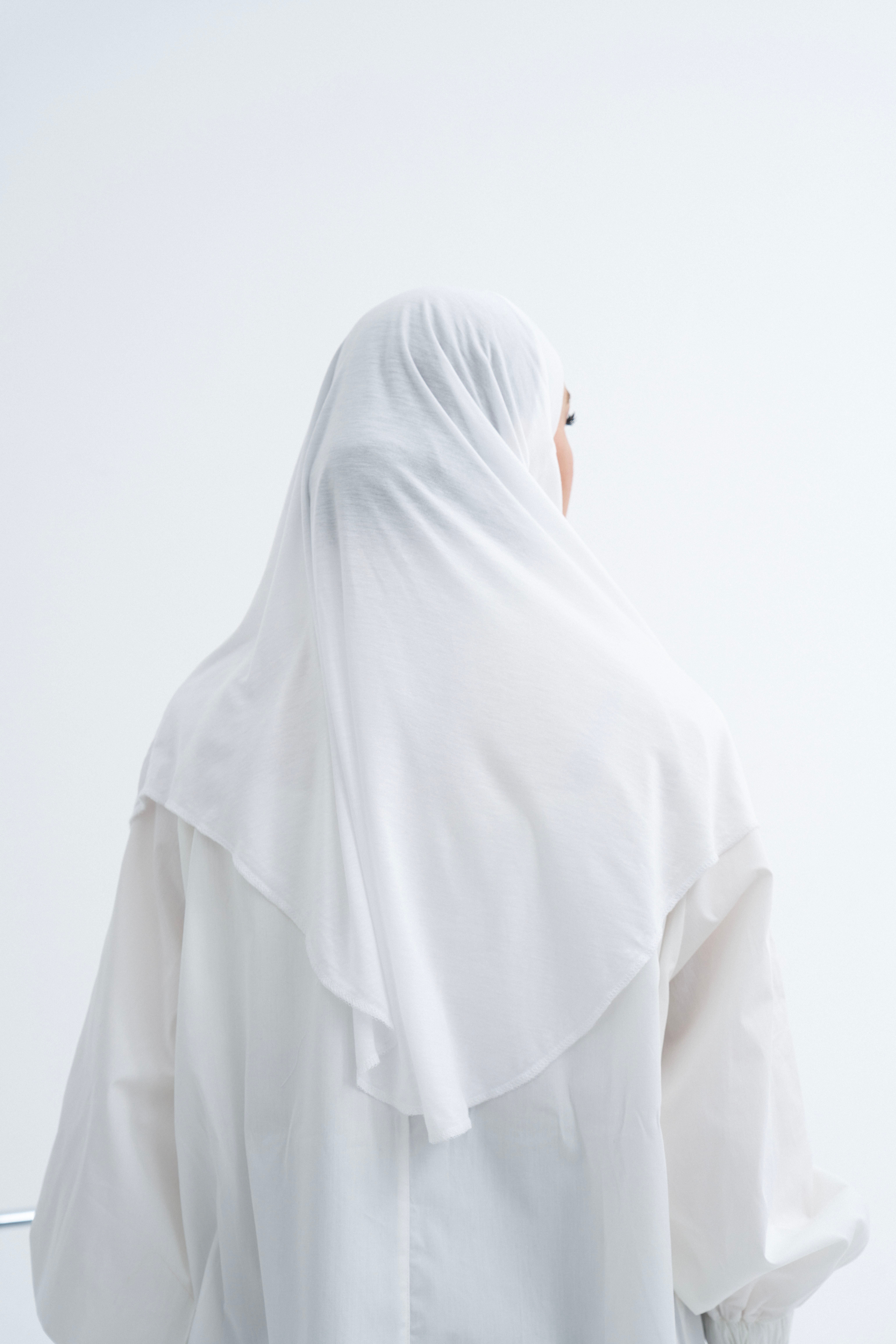 ScarfSolid Colors Lyocell Seri Nikab