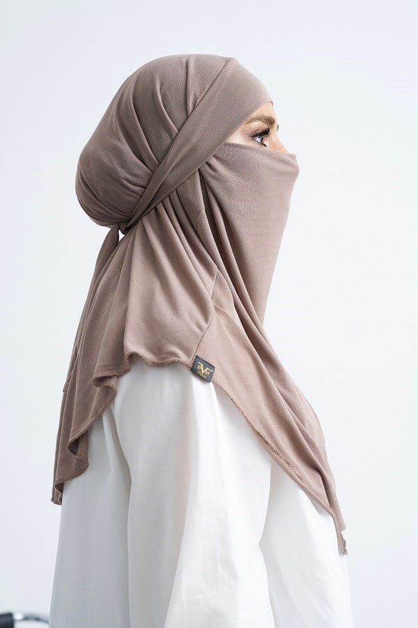 ScarfSolid Colors Lyocell Seri Nikab