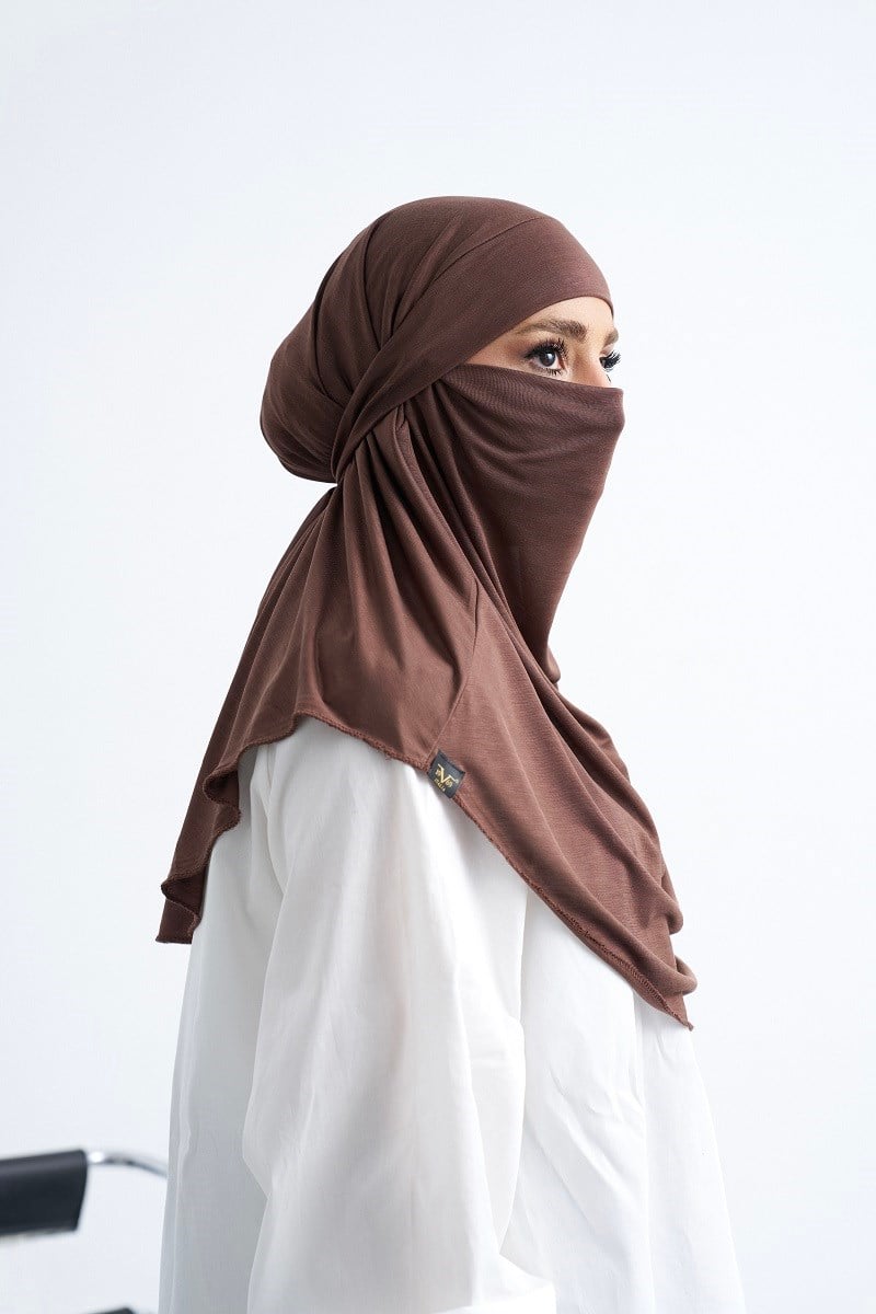 ScarfSolid Colors Lyocell Seri Nikab