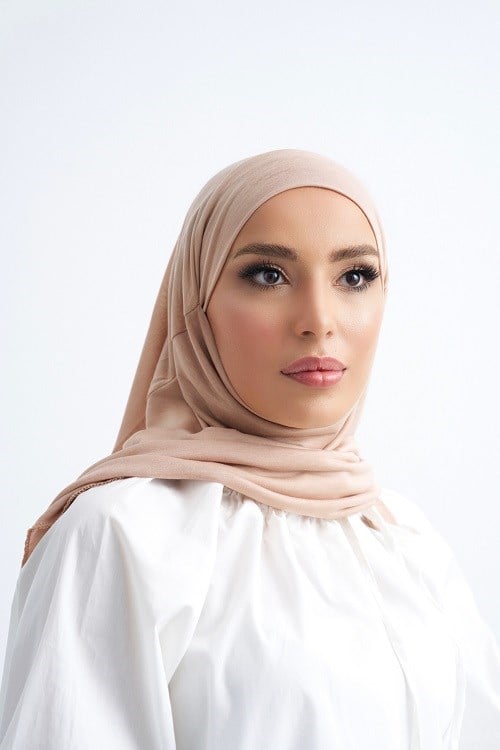 ScarfSolid Colors Lyocell Seri Nikab
