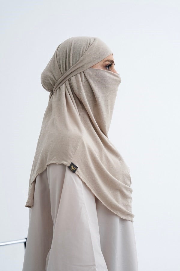 ScarfSolid Colors Lyocell Seri Nikab