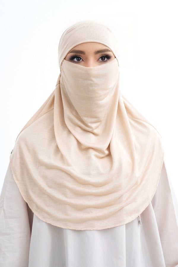 EŞARPSolid Colors Lyocell Seri Nikab