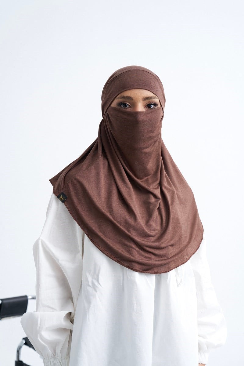 ScarfSolid Colors Lyocell Seri Nikab
