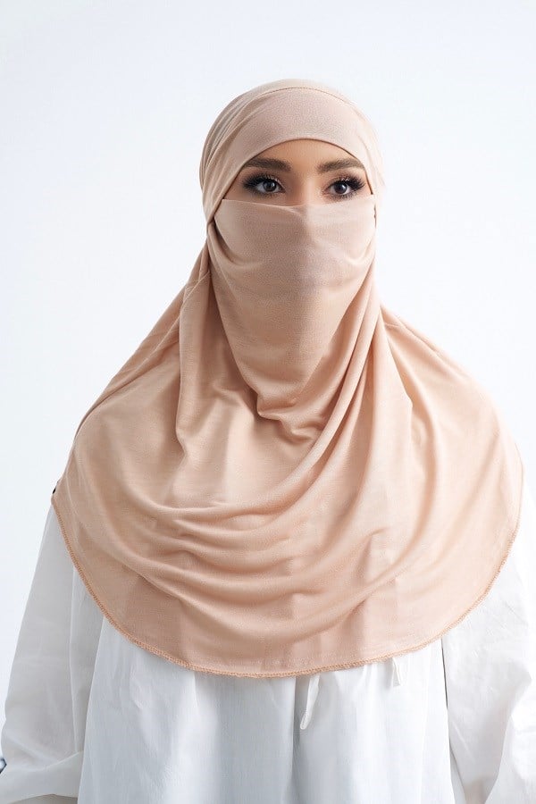 ScarfSolid Colors Lyocell Seri Nikab