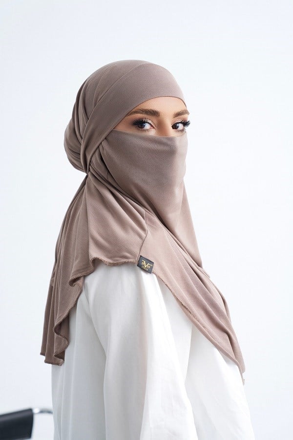 ScarfSolid Colors Lyocell Seri Nikab
