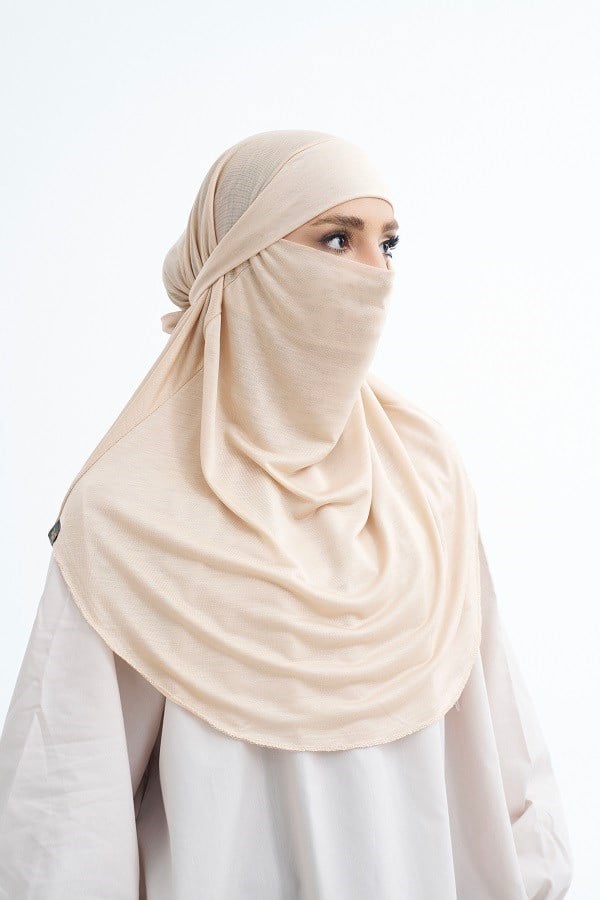 ScarfSolid Colors Lyocell Seri Nikab