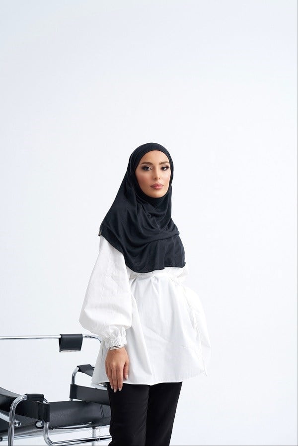 ScarfSolid Colors Lyocell Seri Nikab