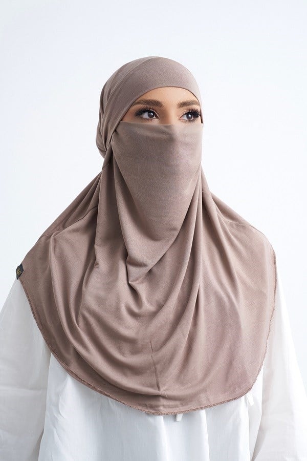ScarfSolid Colors Lyocell Seri Nikab
