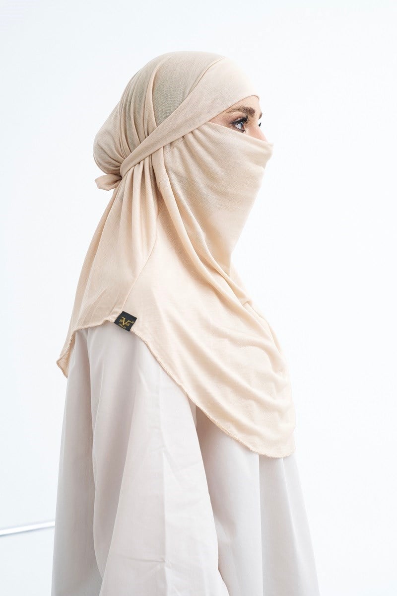 ScarfSolid Colors Lyocell Seri Nikab