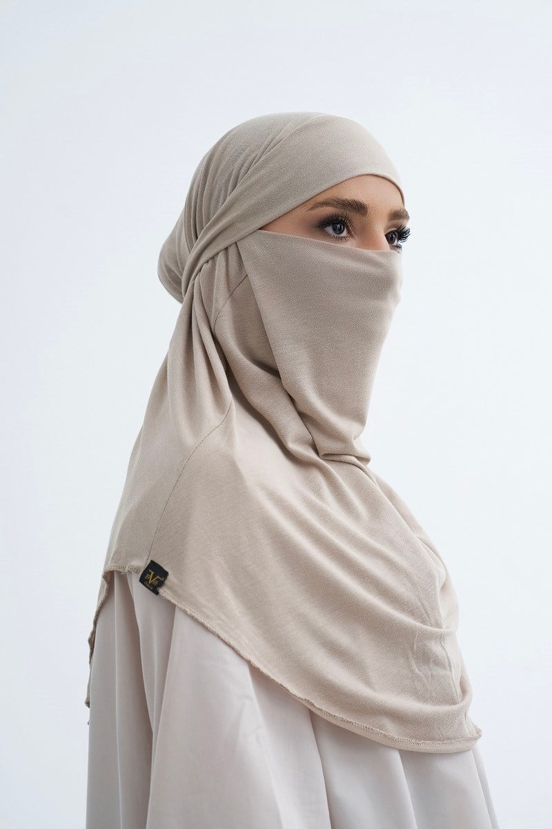 ScarfSolid Colors Lyocell Seri Nikab