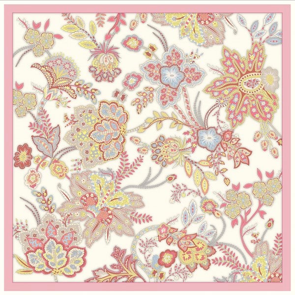 EŞARPDesenli  WOOLLY Seri Eşarp Askısı İle Birlikte 94X94 cm