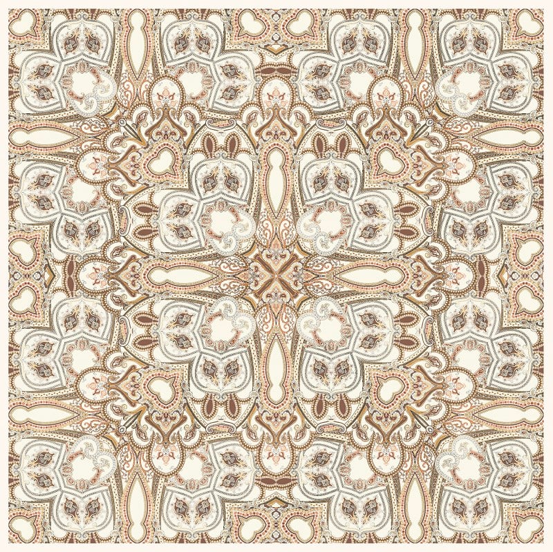 EŞARPDesenli İtalyan Şifon Eşarp Askısı ile Birlikte 110x110 cm