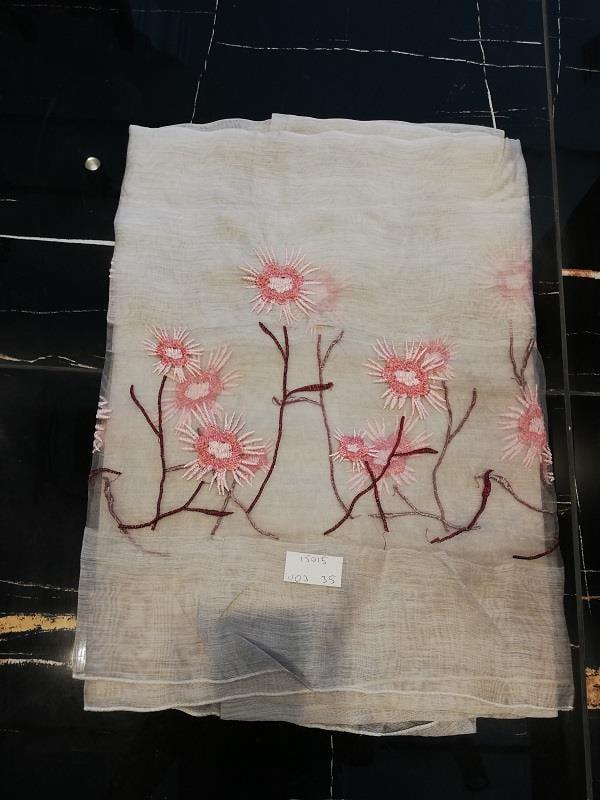 ŞALOrganze İpek Cotton Seri Şal Askısı ile Birlikte 90X200 cm