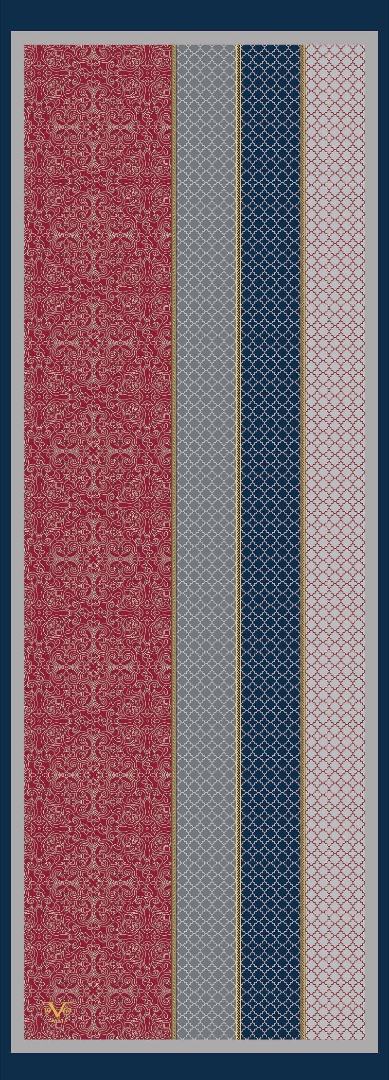 ShawlDesenli Verona Seri Şal Askısı ile Birlikte 72X200 cm