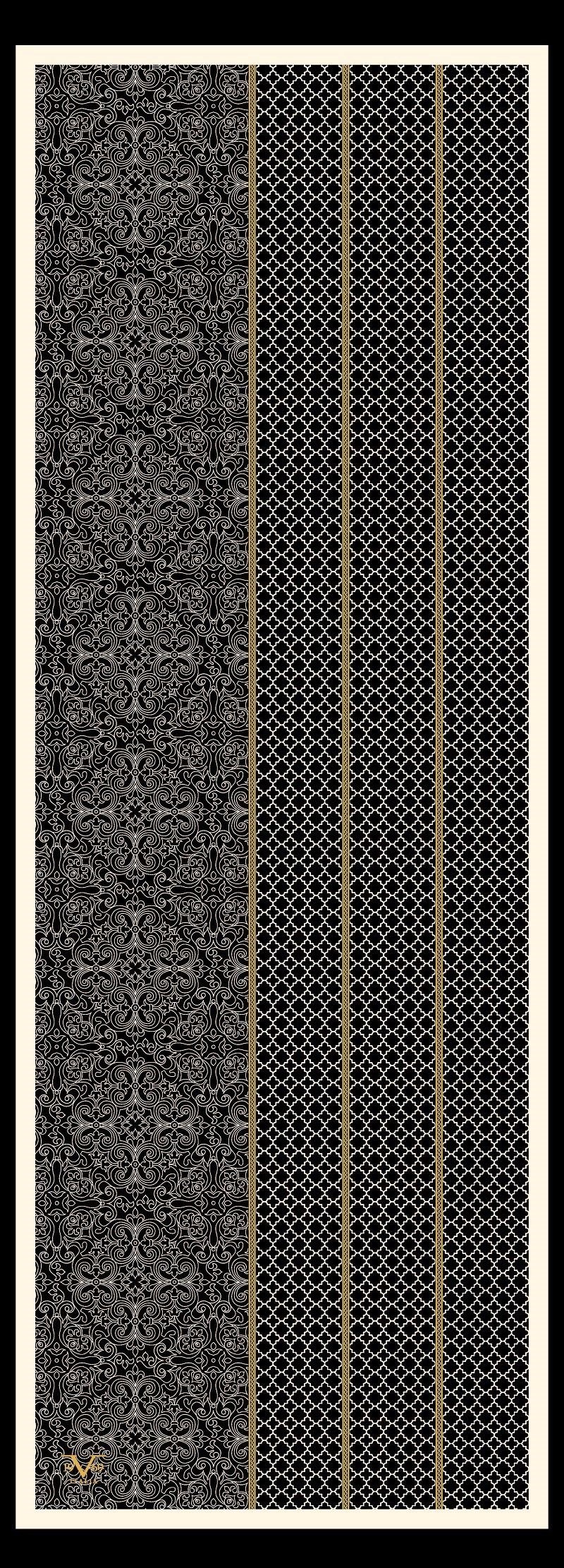 ShawlDesenli Verona Seri Şal Askısı ile Birlikte 72X200 cm