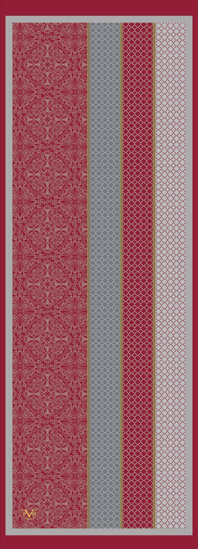 ShawlDesenli Verona Seri Şal Askısı ile Birlikte 72X200 cm