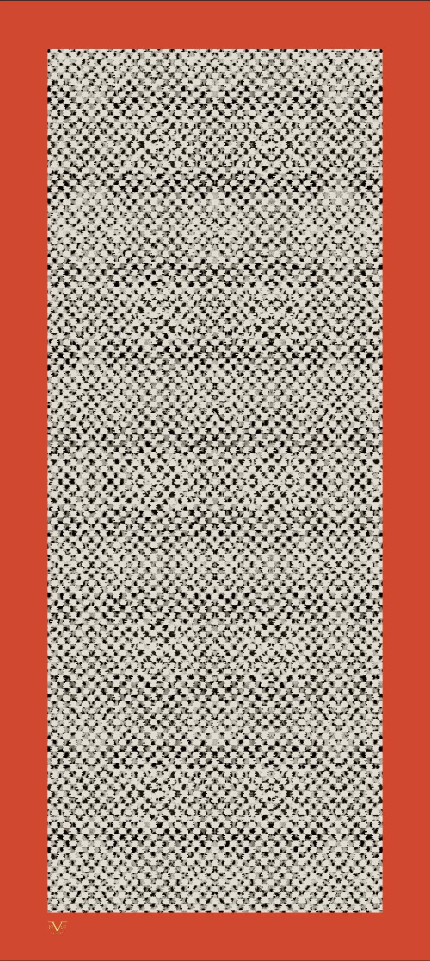 PAVIA ŞALEkose Desen Pavia Seri Şal Askısı ile Birlikte 90X200 cm