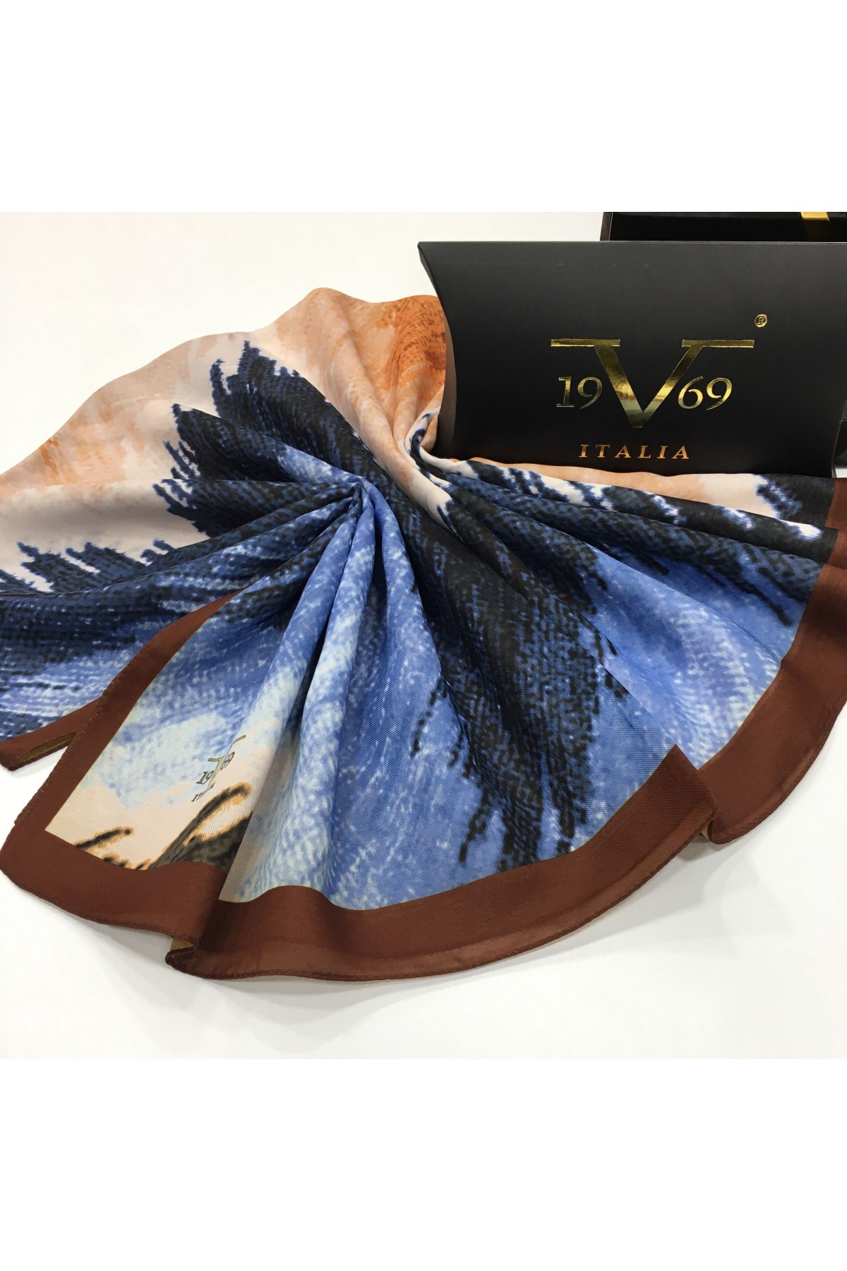 PAVIA ŞALGeometrik Desen Pavia Seri Şal Askısı ile Birlikte 90X200 cm