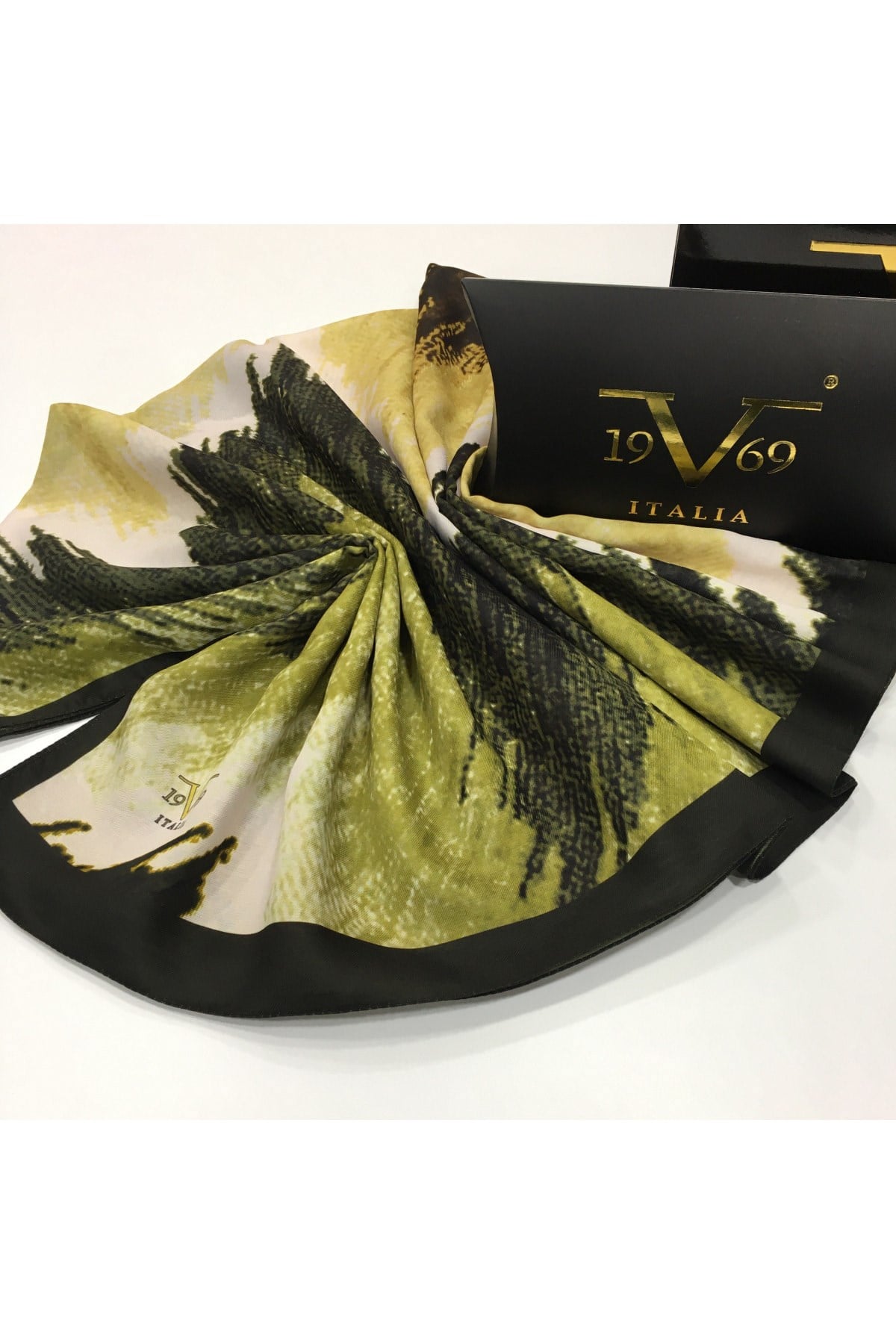 PAVIA ŞALGeometrik Desen Pavia Seri Şal Askısı ile Birlikte 90X200 cm