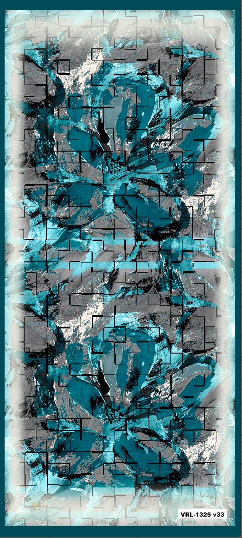 ŞALÇiçekli Desen Pavia Seri Şal Askısı ile Birlikte 90X200 cm