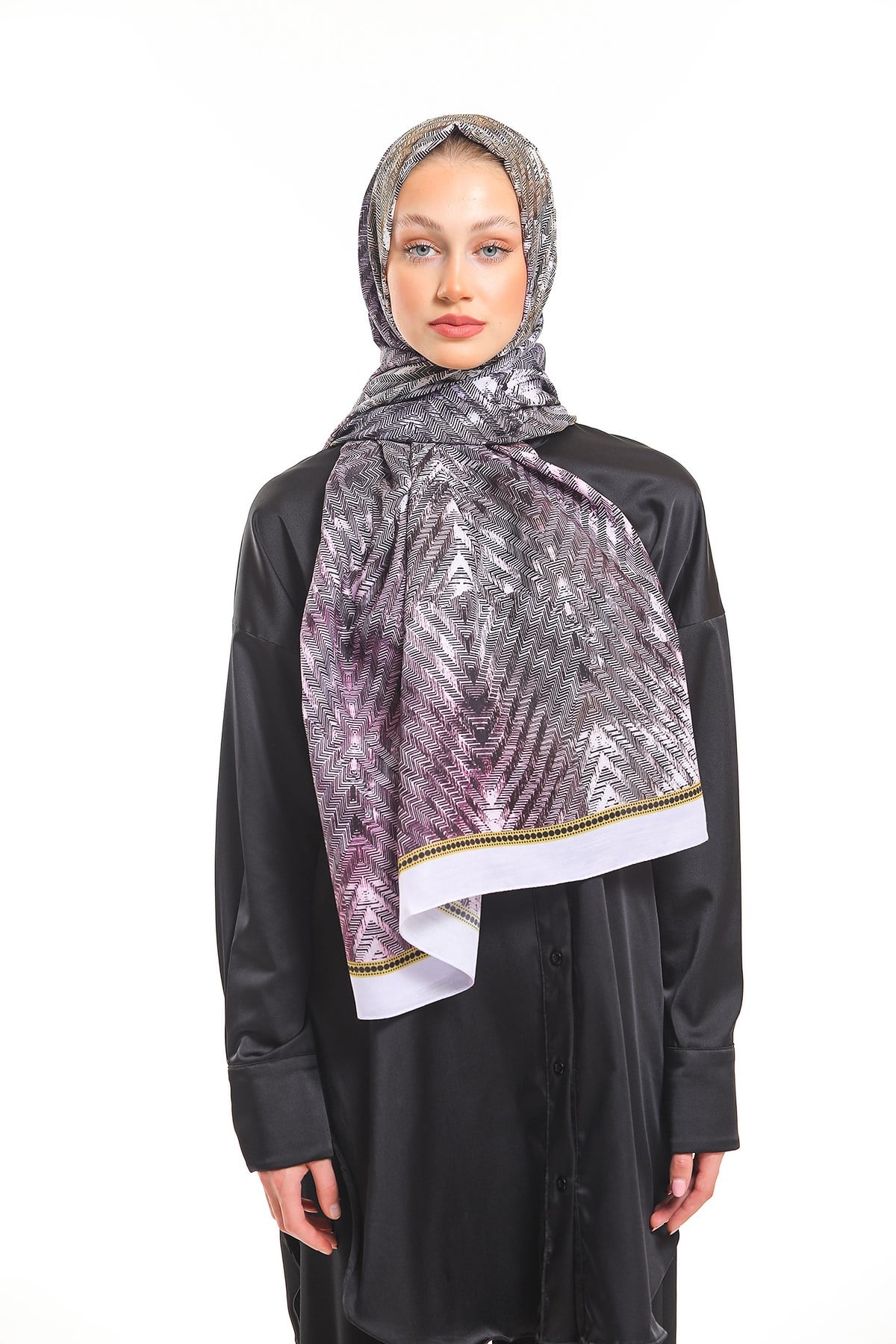 PAVIA ŞALHasır Desen Pavia Seri Şal Askısı ile Birlikte 90X200 cm