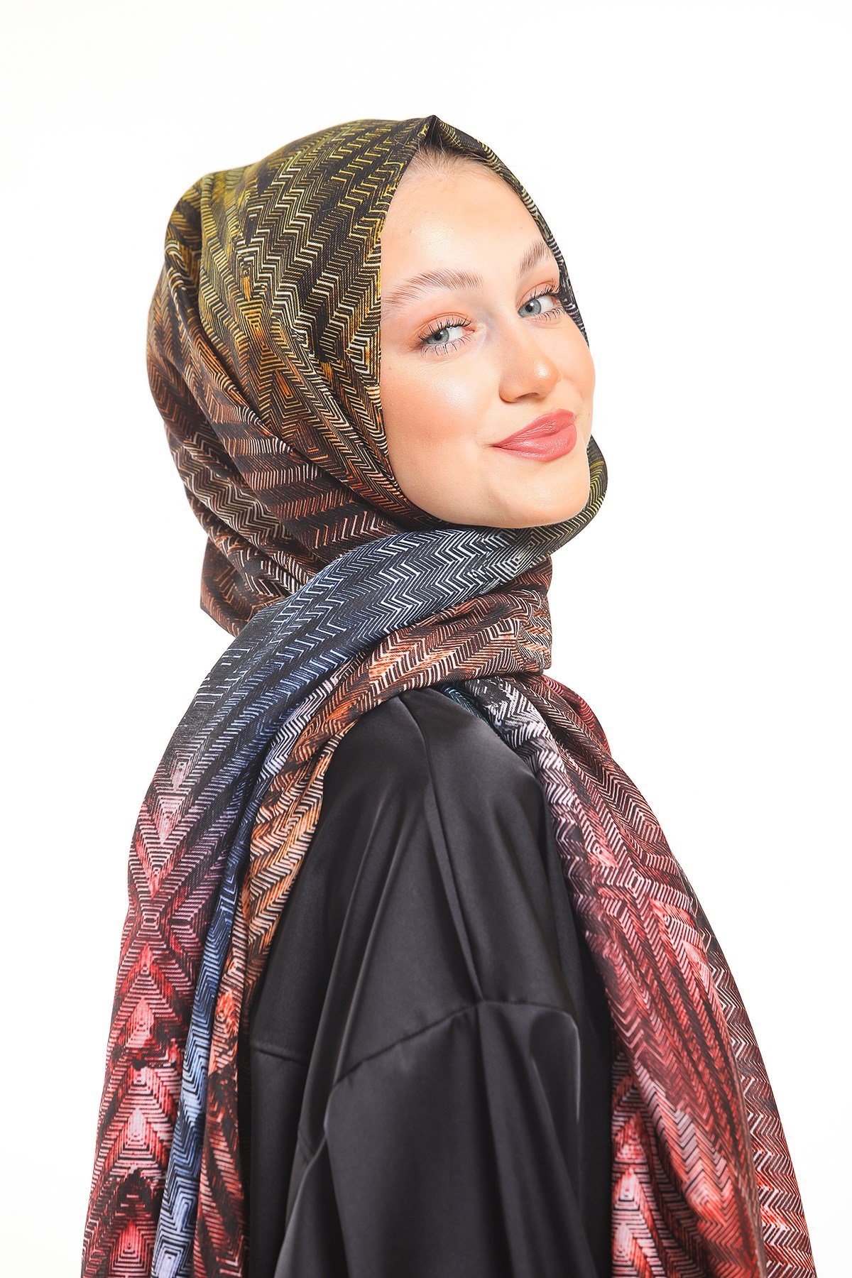 PAVIA ŞALHasır Desen Pavia Seri Şal Askısı ile Birlikte 90X200 cm