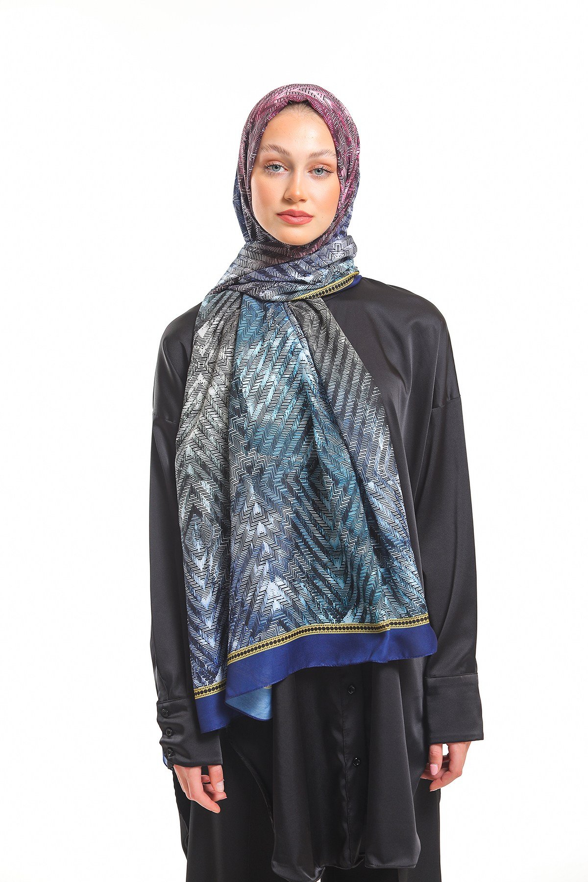 PAVIA ŞALHasır Desen Pavia Seri Şal Askısı ile Birlikte 90X200 cm