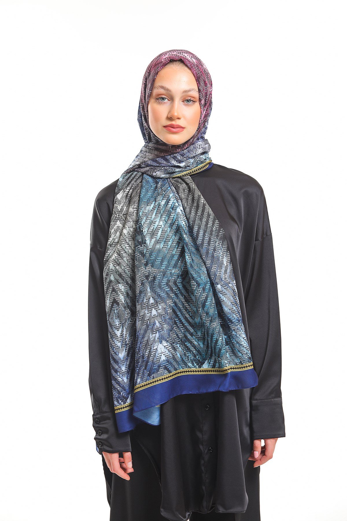 PAVIA ŞALHasır Desen Pavia Seri Şal Askısı ile Birlikte 90X200 cm