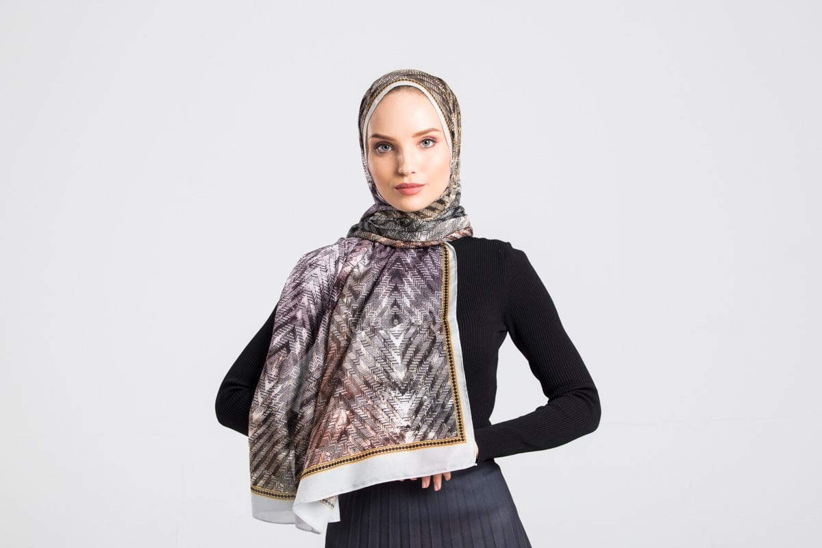 PAVIA ŞALHasır Desen Pavia Seri Şal Askısı ile Birlikte 90X200 cm