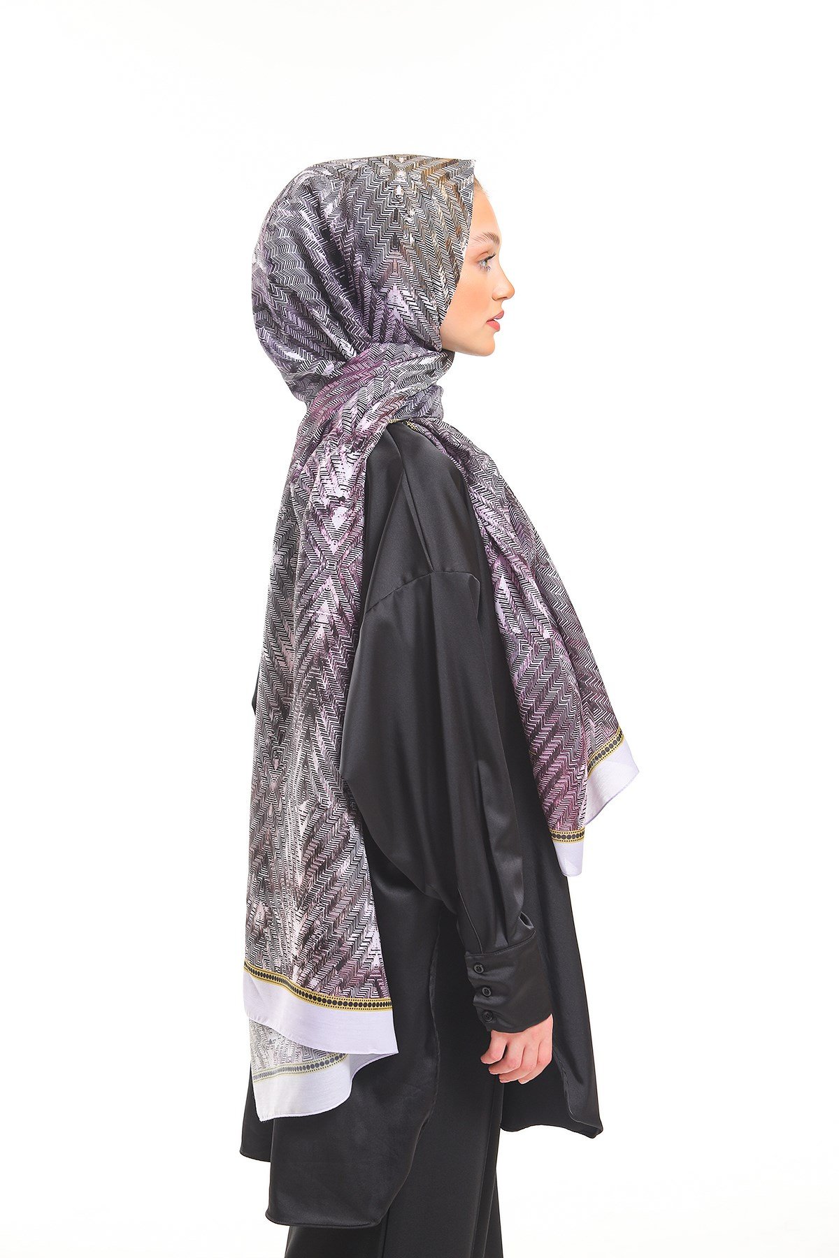PAVIA ŞALHasır Desen Pavia Seri Şal Askısı ile Birlikte 90X200 cm
