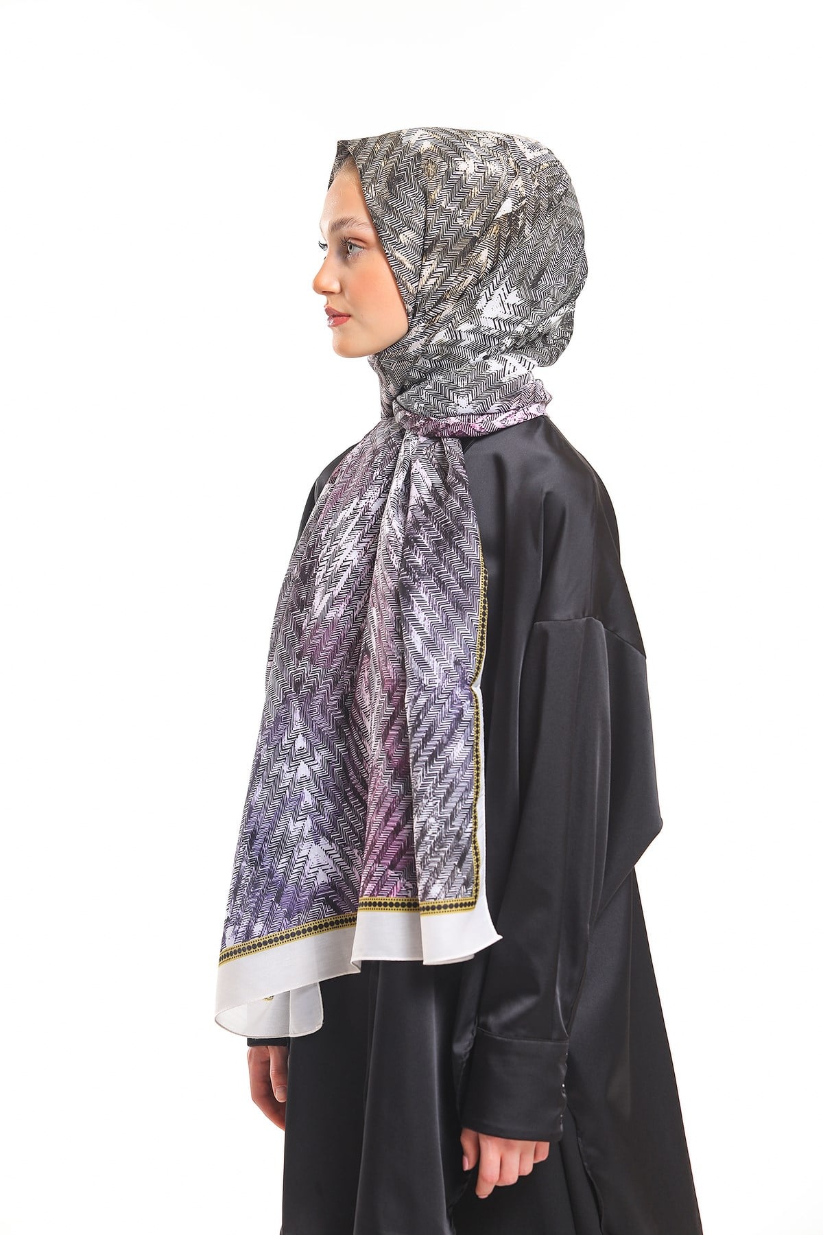 PAVIA ŞALHasır Desen Pavia Seri Şal Askısı ile Birlikte 90X200 cm