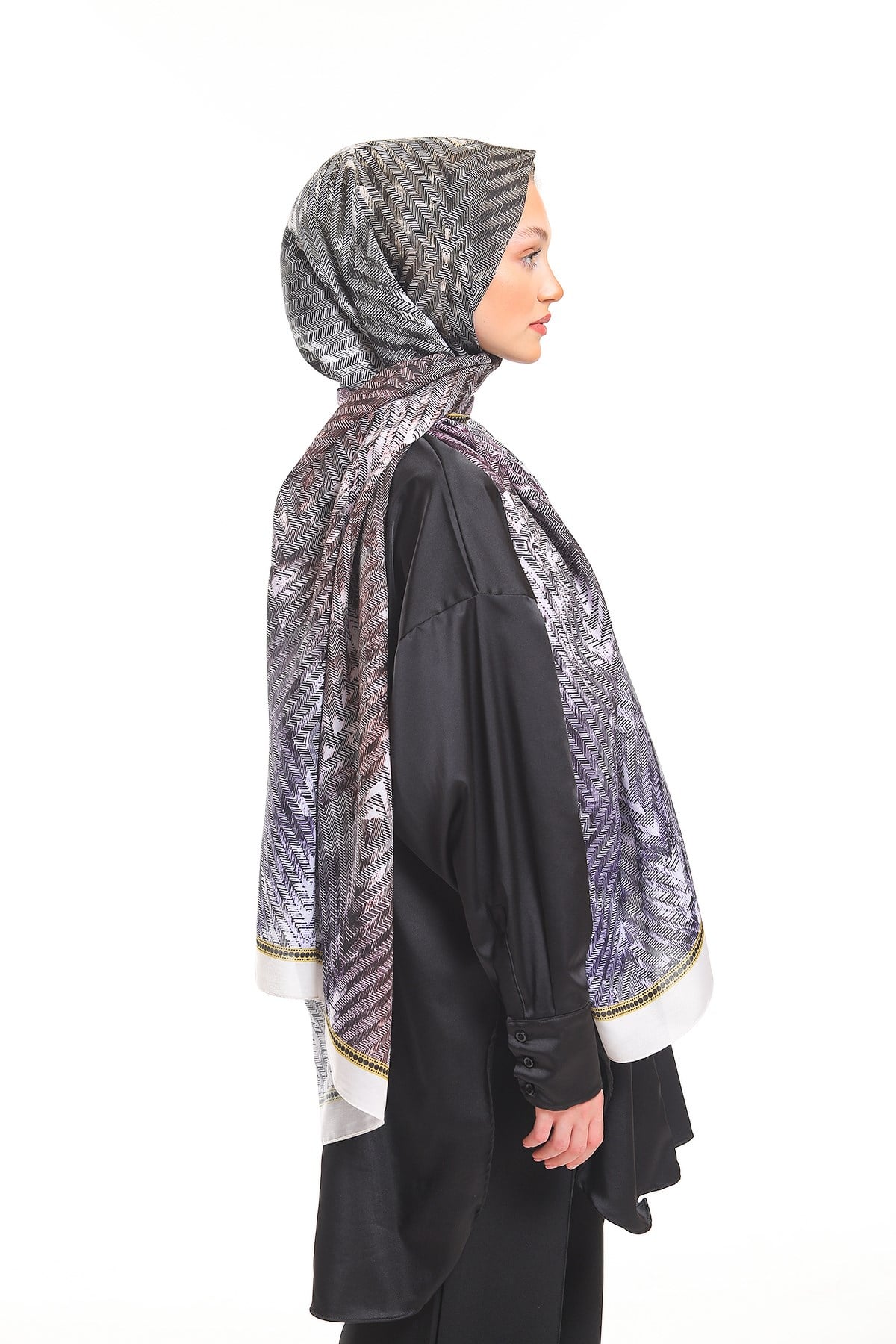 PAVIA ŞALHasır Desen Pavia Seri Şal Askısı ile Birlikte 90X200 cm