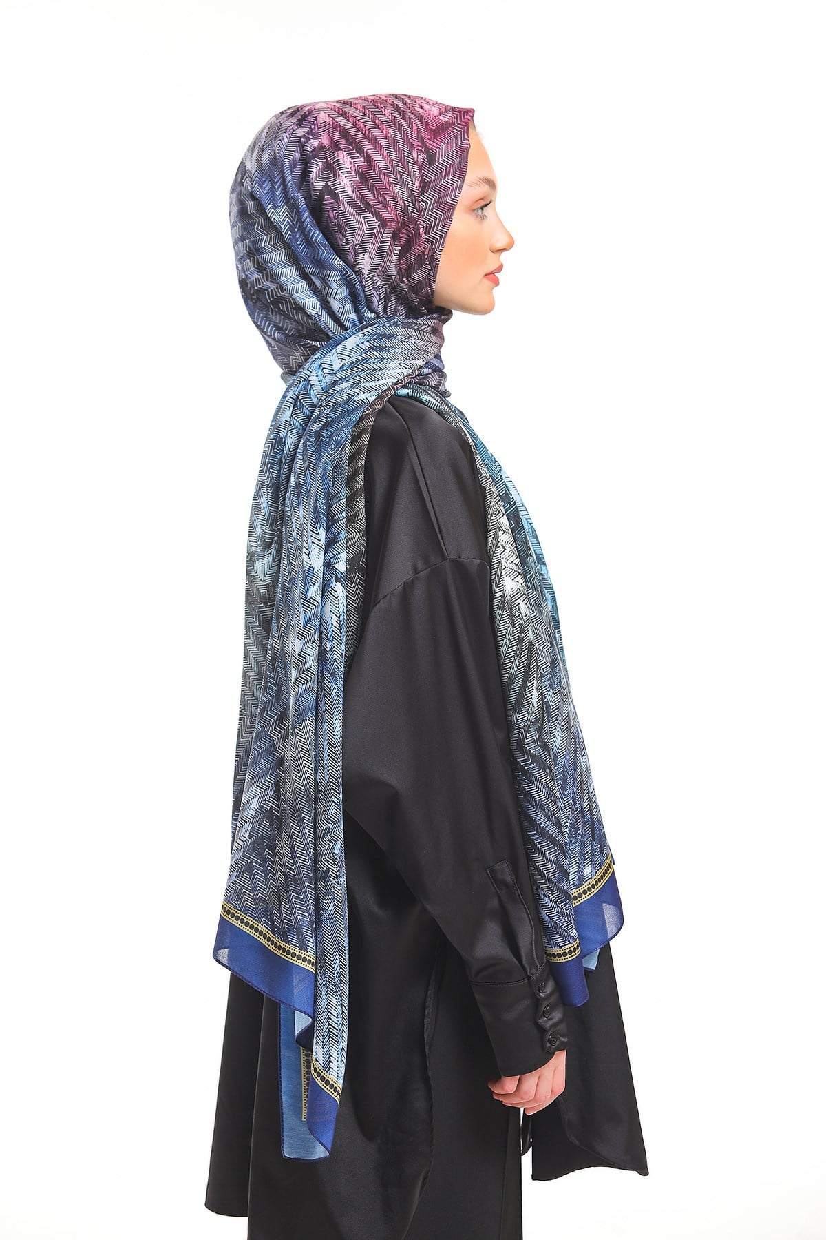 PAVIA ŞALHasır Desen Pavia Seri Şal Askısı ile Birlikte 90X200 cm