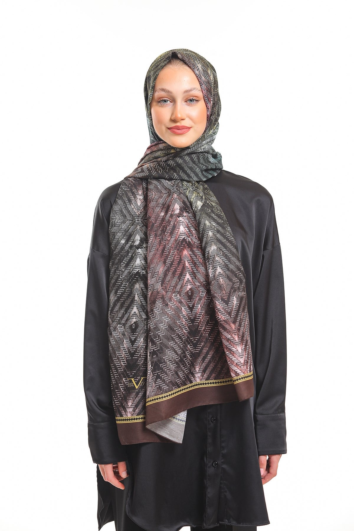 PAVIA ŞALHasır Desen Pavia Seri Şal Askısı ile Birlikte 90X200 cm