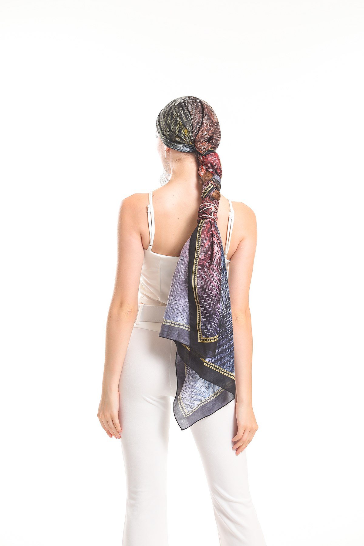 PAVIA ŞALHasır Desen Pavia Seri Şal Askısı ile Birlikte 90X200 cm