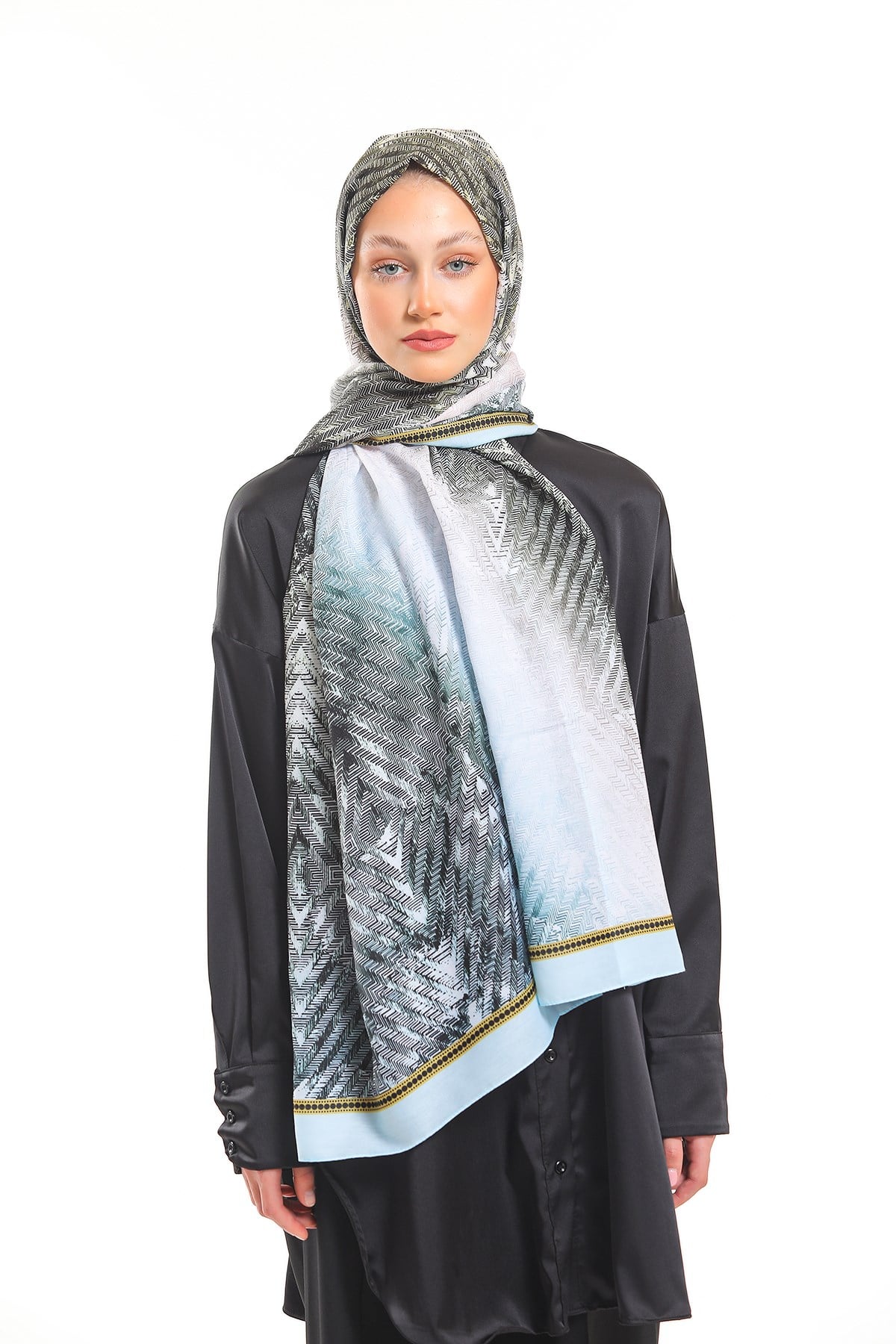 PAVIA ŞALHasır Desen Pavia Seri Şal Askısı ile Birlikte 90X200 cm