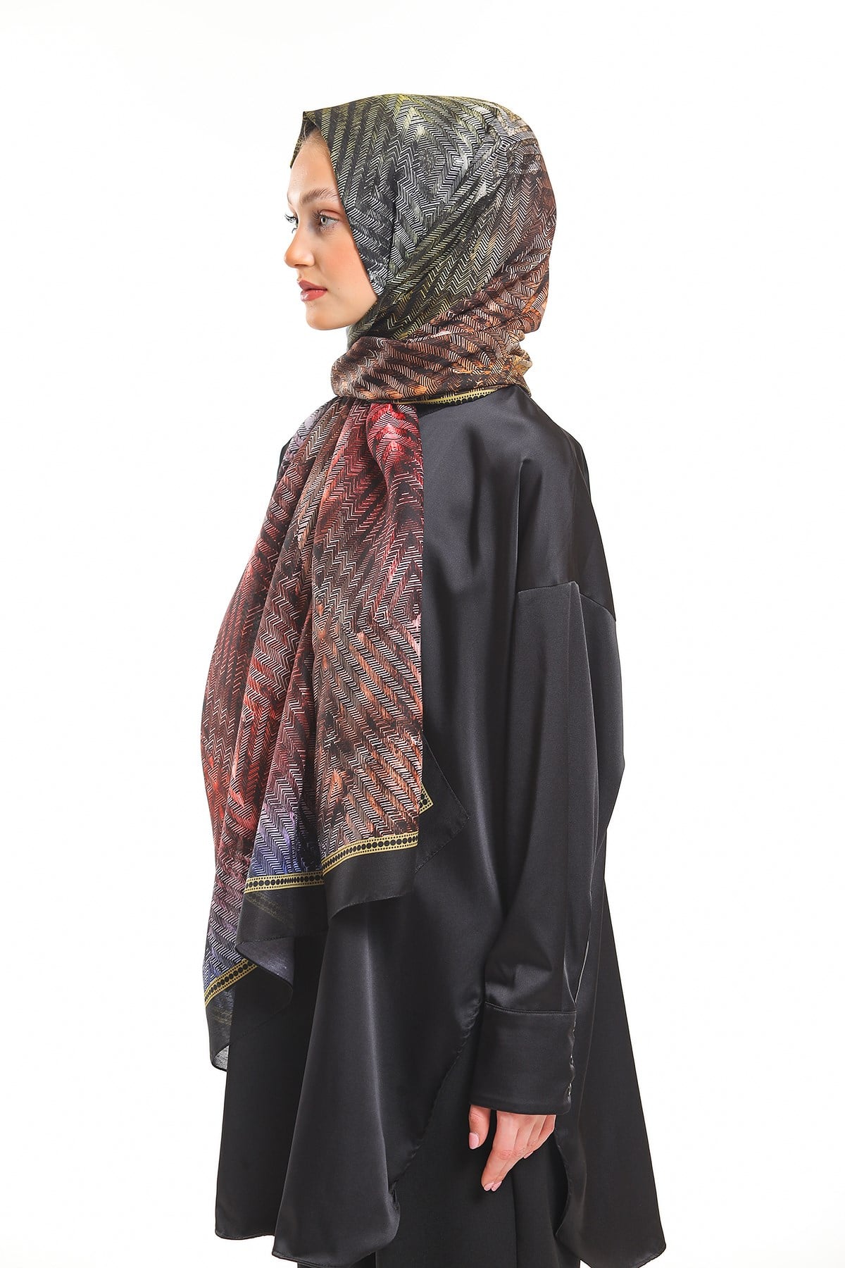 PAVIA ŞALHasır Desen Pavia Seri Şal Askısı ile Birlikte 90X200 cm