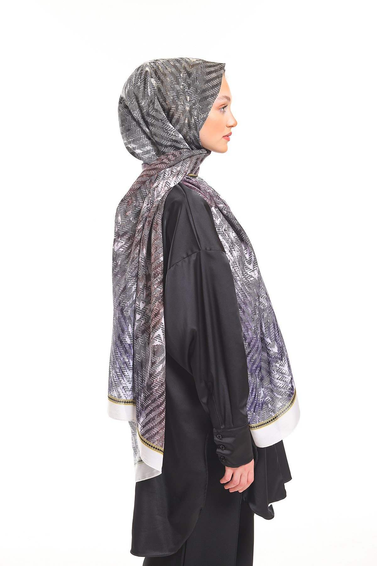PAVIA ŞALHasır Desen Pavia Seri Şal Askısı ile Birlikte 90X200 cm
