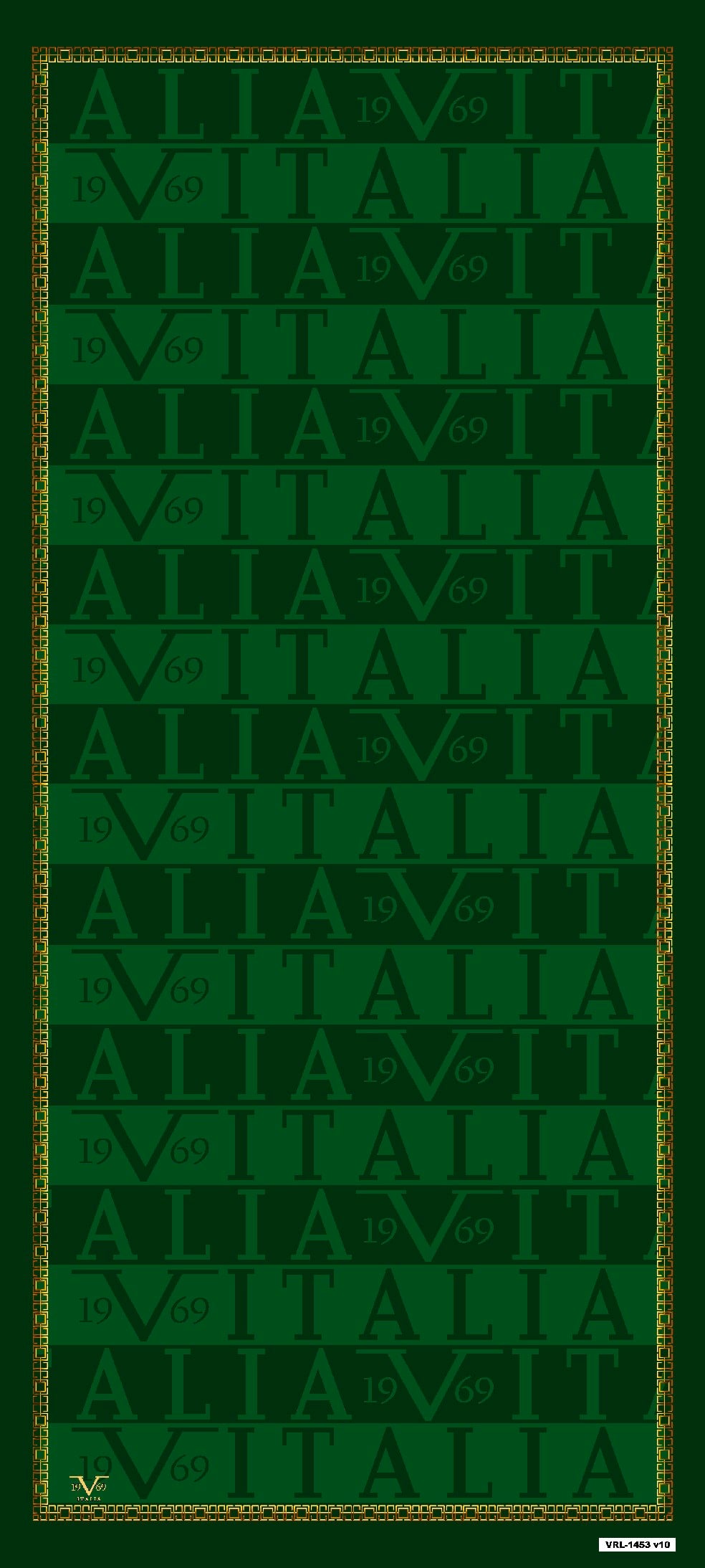 ŞALLogolu Desen Pavia Seri Şal Askısı ile Birlikte 90X200 cm