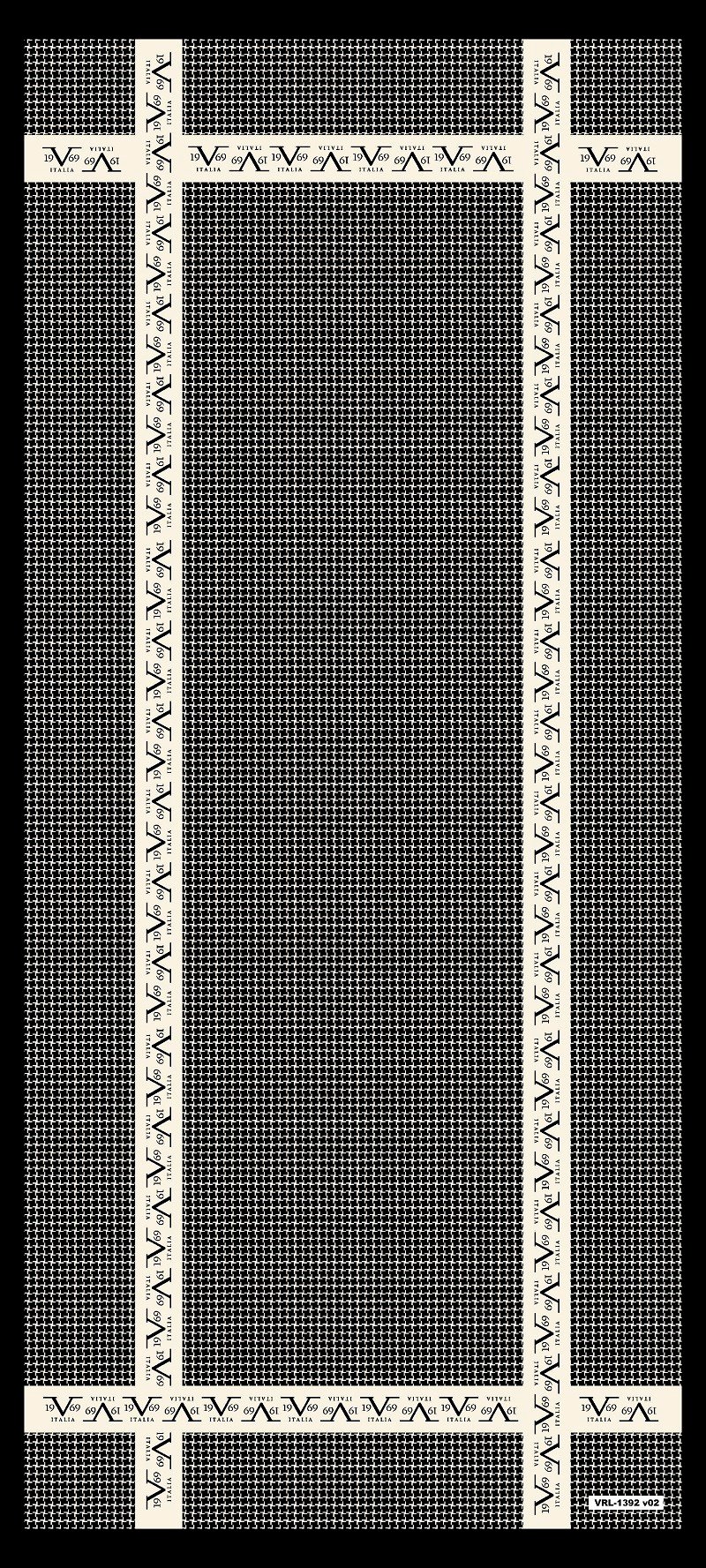 ŞALLogolu Desen Pavia Seri Şal Askısı ile Birlikte 90X200 cm