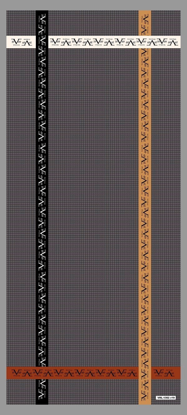 ŞALLogolu Desen Pavia Seri Şal Askısı ile Birlikte 90X200 cm