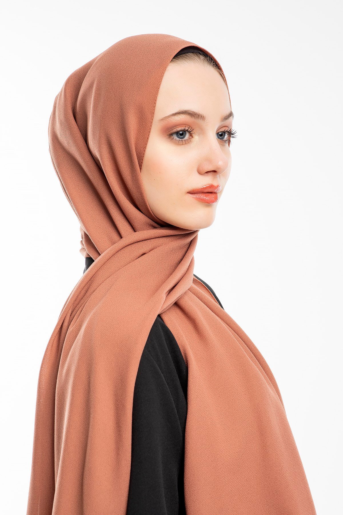 ŞALDüz Desen Lome Seri Şal Askısı ile Birlikte 75x200 cm