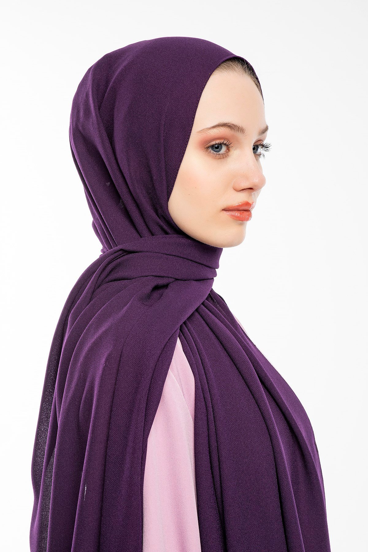 ŞALDüz Desen Lome Seri Şal Askısı ile Birlikte 75x200 cm