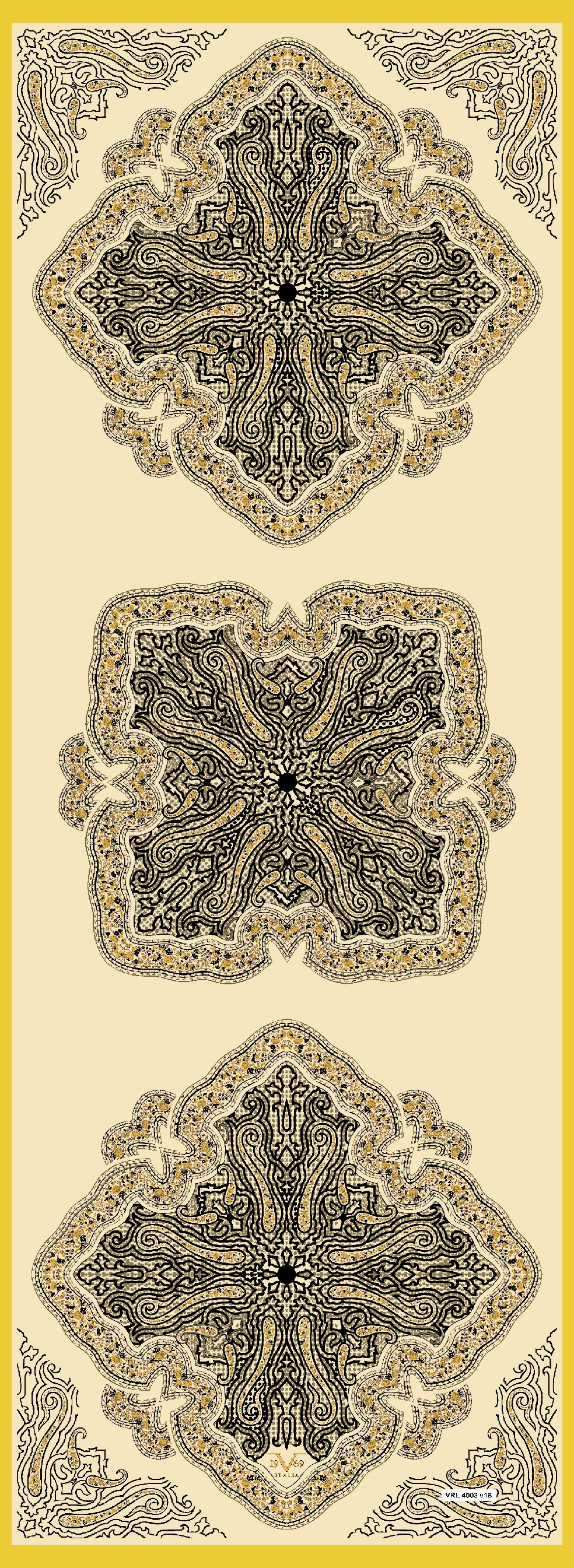 DORA SATEN SERİ ŞALEtnik Desen Dora Seri Şal  Askısı İle Birlikte 75x200 cm
